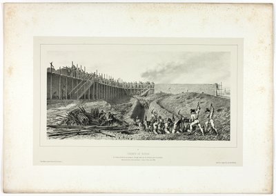 Round Way, från Souvenirs of Italy: Expedition från Rom av Denis Auguste Marie Raffet
