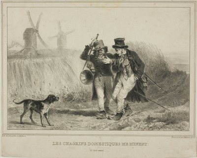 Die häuslichen Sorgen sind meine Qual! von Denis-Auguste-Marie Raffet