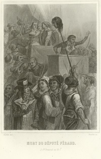 Der Tod des Abgeordneten Feraud von Denis Auguste Marie Raffet