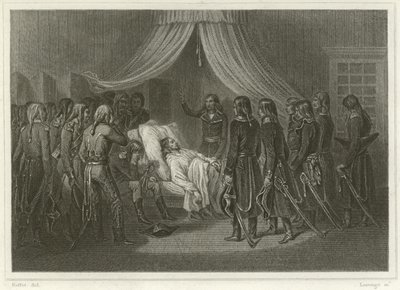 General Hoches död av Denis Auguste Marie Raffet