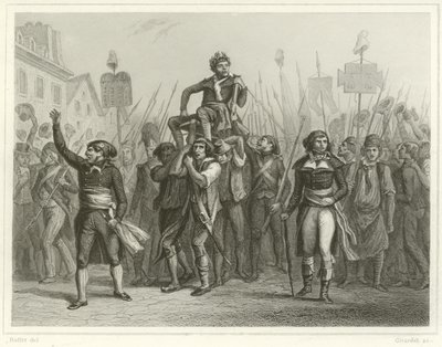 Der Triumph von Marat von Denis Auguste Marie Raffet