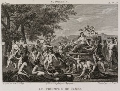 Denis-Sébastien Leroy, Chataigner och Niquet - Floras triumf, efter Nicolas Poussin - 1802-1815 av Denis Sebastien Leroy