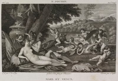 Denis-Sébastien Leroy, Chataigner och Niquet - Mars och Venus, efter Nicolas Poussin - 1802-1815 av Denis Sebastien Leroy
