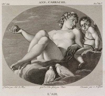 Denis-Sébastien Leroy, Petit och Niquet - Luften, efter Annibale Carrache - 1802-1815 av Denis Sebastien Leroy