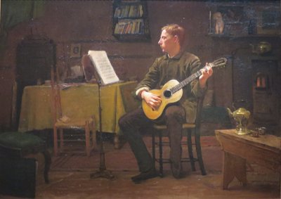En bohem av Dennis Miller Bunker, 1885 av Dennis Miller Bunker