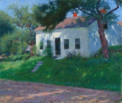 Roadside Cottage, 1889. av Dennis Miller Bunker