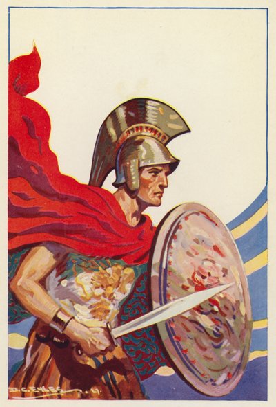 Ulysses (färglitografi) av Derek Charles Eyles