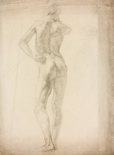 En studie av en manlig figur av Derwent Lees