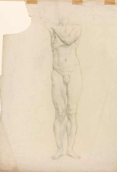 En studie av en manlig figur av Derwent Lees