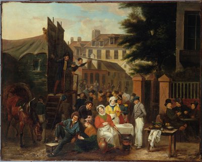Fairground av Desire Adelaide Charles Maignen de Sainte-Marie