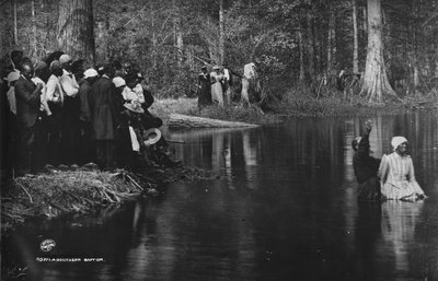 Ett sydländskt dop, Aiken av Detroit Publishing Co.