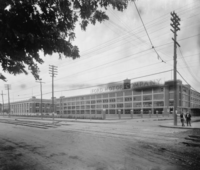Ford Motor Company, Detroit av Detroit Publishing Co.
