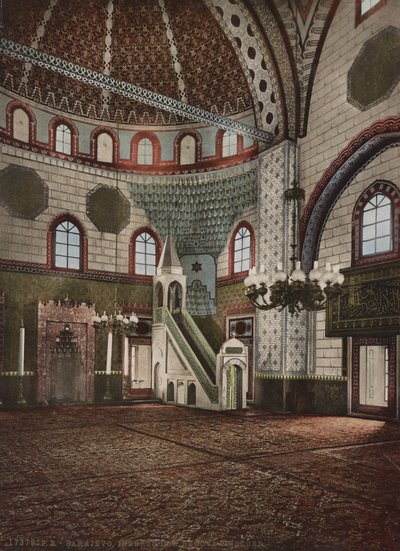 Gazi Husrev-beg-moskén, Sarajevo, 1905 av Detroit Publishing Co.