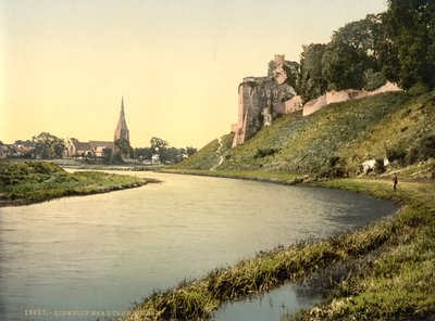 Kidwelly, Carmarthen, Wales, ca 1890-1900 (fotokromavtryck) av Detroit Publishing Co.