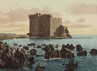 Klostret St. Honorat i Cannes, ca 1900 av Detroit Publishing Co.