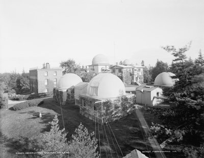 Observatory, Harvard College, ca 1900 (s/v foto) av Detroit Publishing Co.