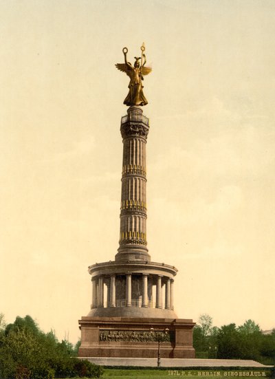 Triumfspalten, Berlin, Tyskland, ca 1900 av Detroit Publishing Co.