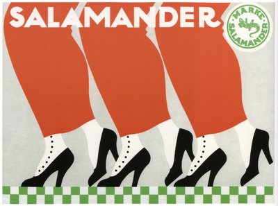 Salamanderskor, 1912 av Deutsch