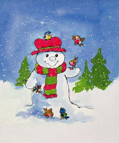 Snögubben av Diane Matthes