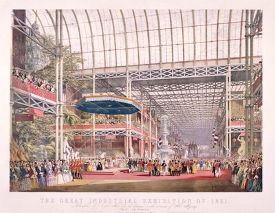 Stor utställning, Crystal Palace, Hyde Park, London, 1851 av Dickinson Brothers
