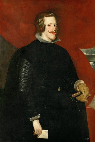 Barock: Porträtt av Filip IV av Spanien par Velazquez, Diego (1599-1660) av Diego Velázquez