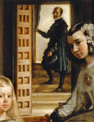Las Meninas ... (målning på duk) av Diego Rodriguez de Silva y Velazquez