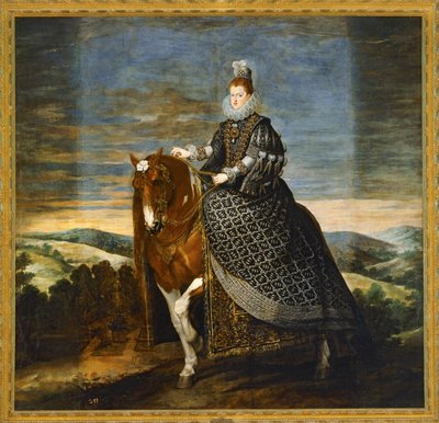 Margarete av Österrike av Diego Rodriguez de Silva y Velazquez