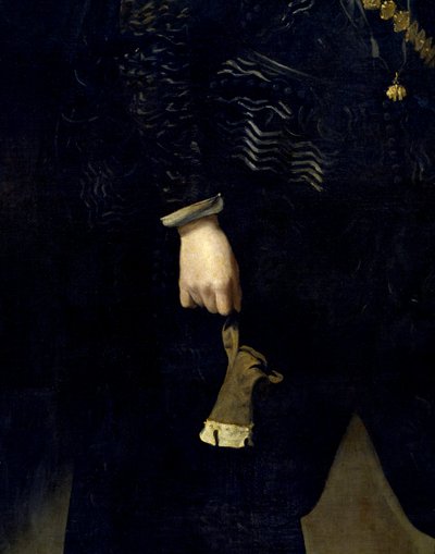 Spädbarnet Don Carlos Porträtt av Don Carlos (1607-1632), bror till kung Filip IV. Detalj. Målning av Diego Rodriguez de Silva y Velazquez dit Diego Velasquez (1599-1660) av Diego Velázquez