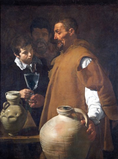 Vattensäljaren i Sevilla, ca 1620 (olja på duk) av Diego Velázquez