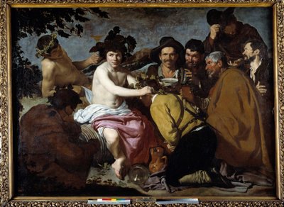 Bacchus triumf eller ""Drunkens"" målning av Diego Rodriguez de Silva y Velasquez av Diego Velázquez