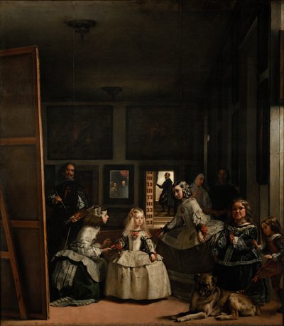 Hovdamerna av Diego Velázquez