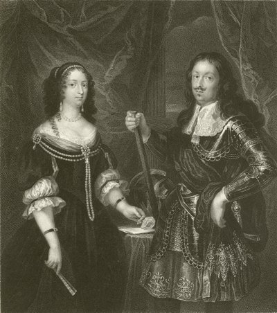 Ferdinand av Medicis och hans gemål av Diego Velázquez