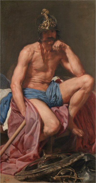 Mars, ungefär 1638. av Diego Velázquez