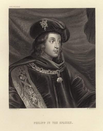Filip IV av Spanien av Diego Velázquez