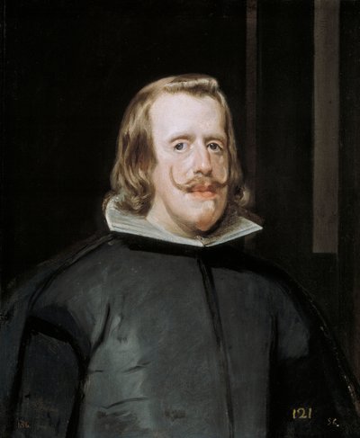 Porträtt av Filip IV av Spanien, ca. 1653 av Diego Velázquez