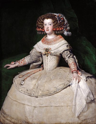 Infanta Maria Theresia av Spanien, 1650-talet av Diego Velázquez