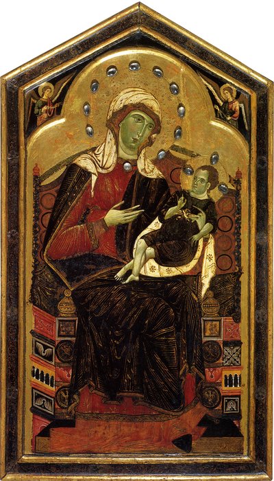 Madonna och barn, ca 1262 av Dietisalvi di Speme