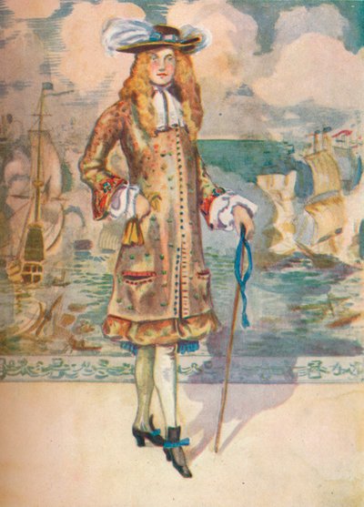En man från Karl II:s tid, 1907 av Dion Clayton Calthrop