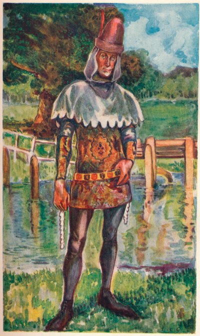 En man från Edward III:s tid, 1907 av Dion Clayton Calthrop