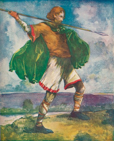En man från Vilhelm II:s tid, 1907 av Dion Clayton Calthrop
