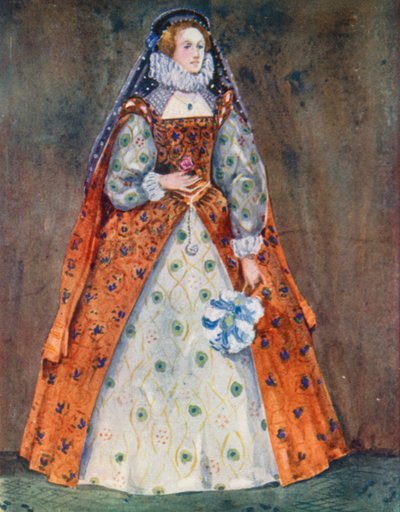 En kvinna från Elizabeths tid 1558-1603 av Dion Clayton Calthrop