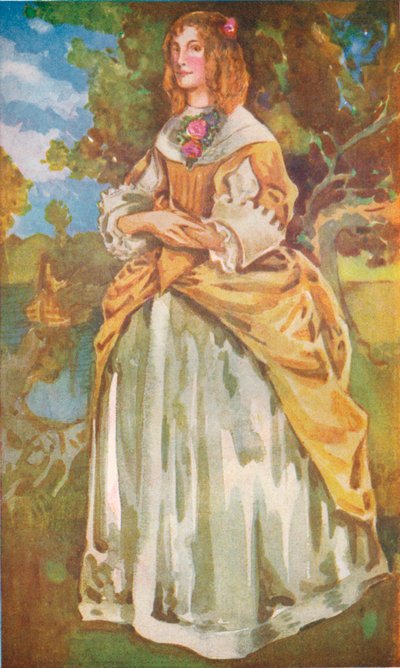 A Woman of the Time of James II, 1907. av Dion Clayton Calthrop