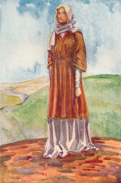 "A Woman of the Time of William I", 1907 av Dion Clayton Calthrop