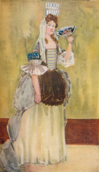 A Woman of the Time of William and Mary, 1907 av Dion Clayton Calthrop