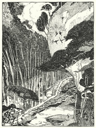 The Dim Forest (gravyr) av Dion Clayton Calthrop