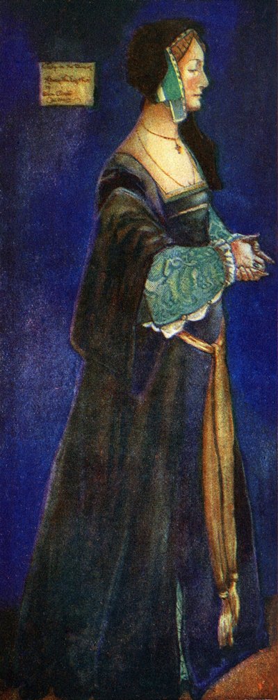 Kvinnodräkt under Henrik VIII:s regeringstid (1509-1547) av Dion Clayton Calthrop