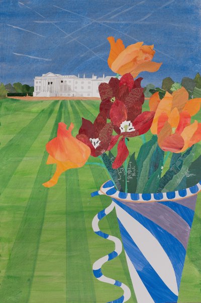 Hem, Gorhambury (collage) av Dione Verulam