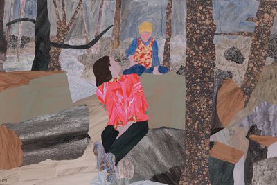 Mor  son (Prae Wood) (collage) av Dione Verulam