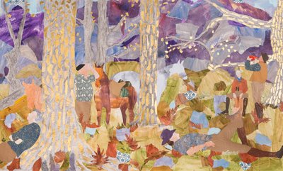 Siesta på gräset, Pyrenee av Dione Verulam