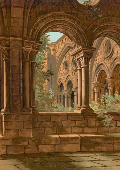 Byzantinska klostret i Tarragona av Dionisio Baixeras Verdaguer